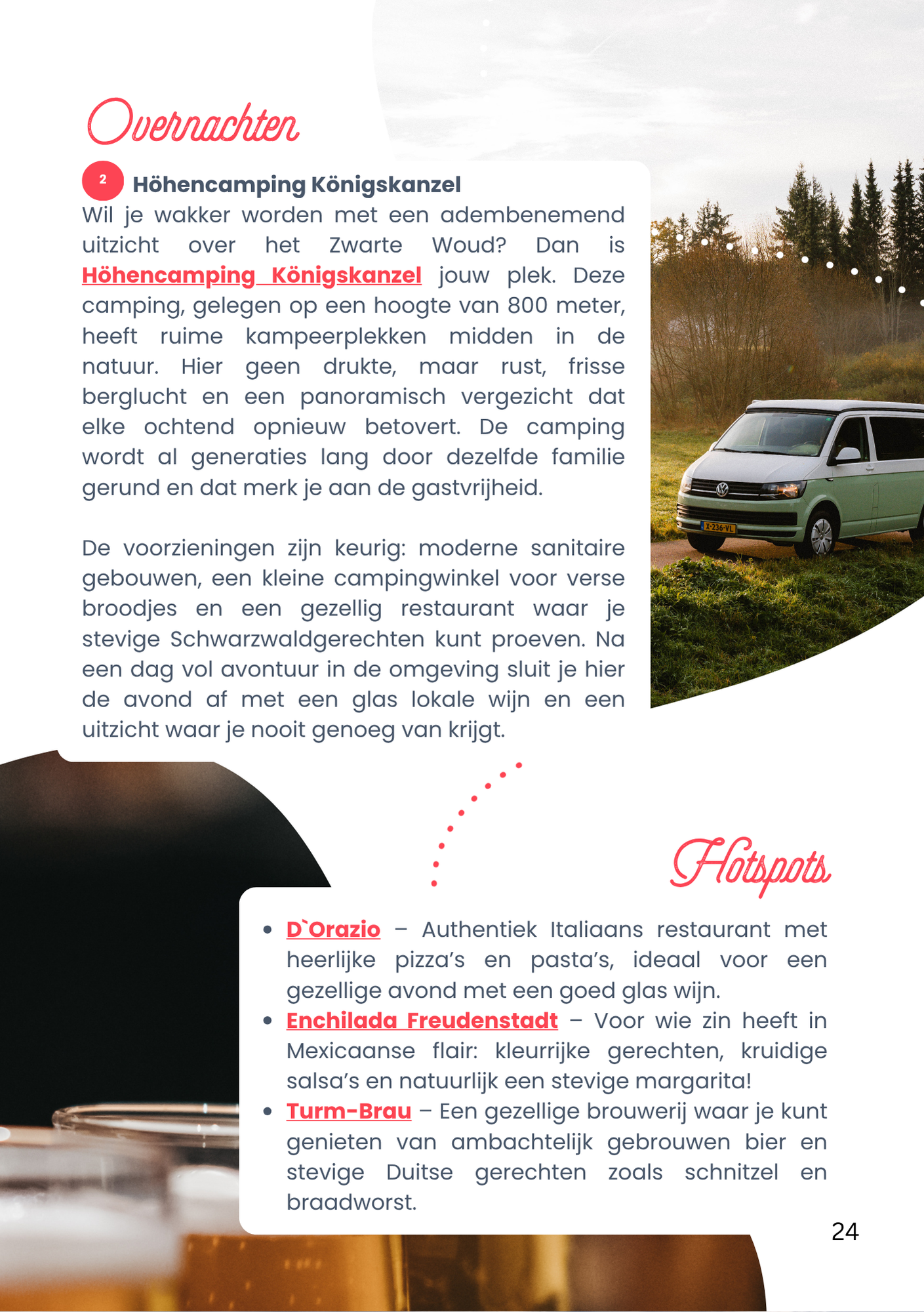 Camperroute Zwarte Woud