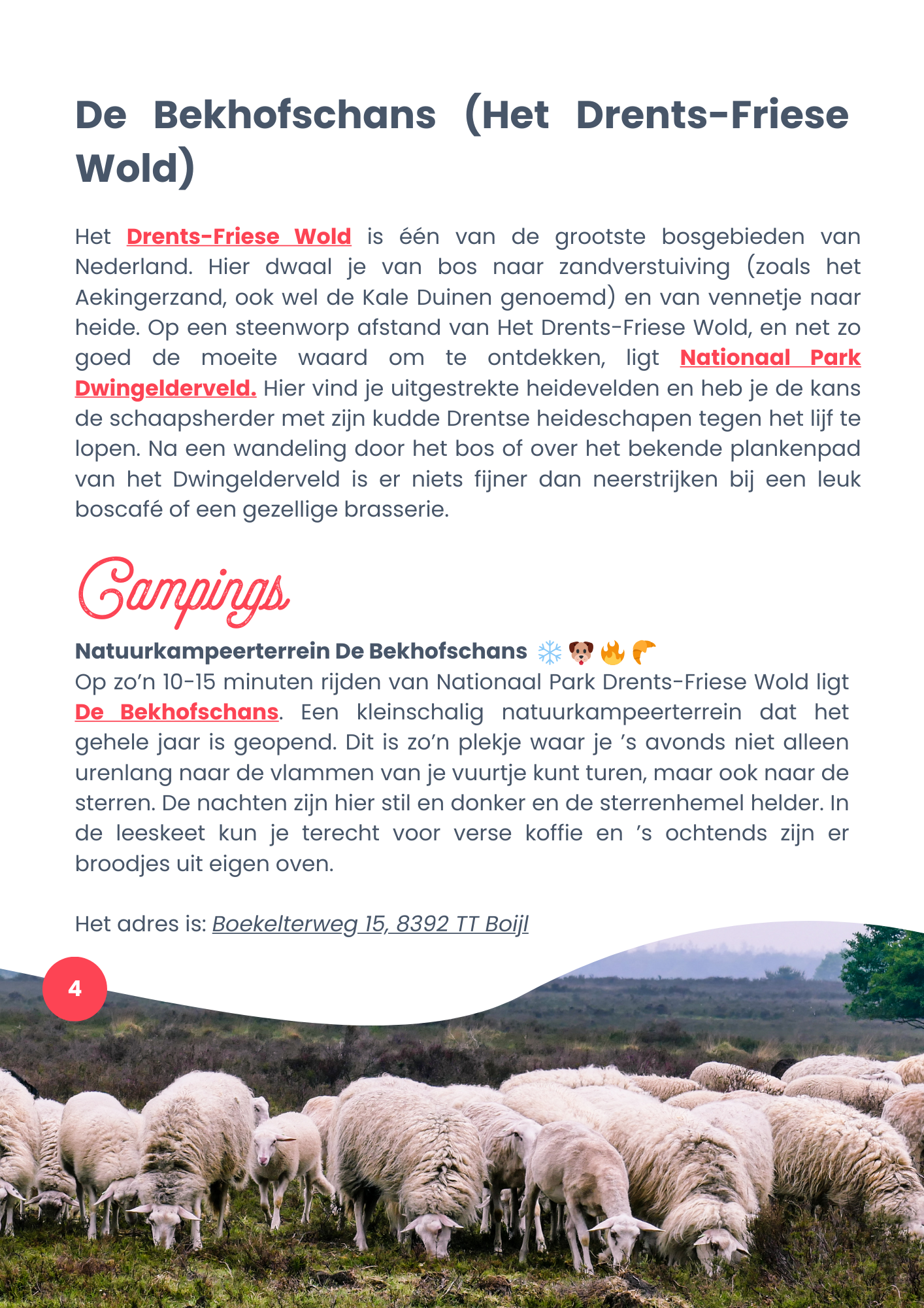 Avontuurlijke camperroute Nederland