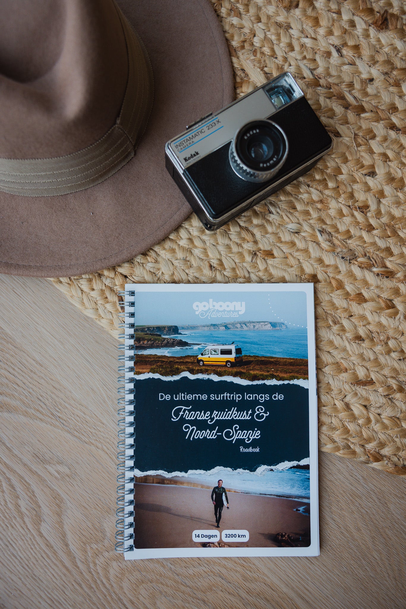 Camper en surf route Frankrijk en Spanje