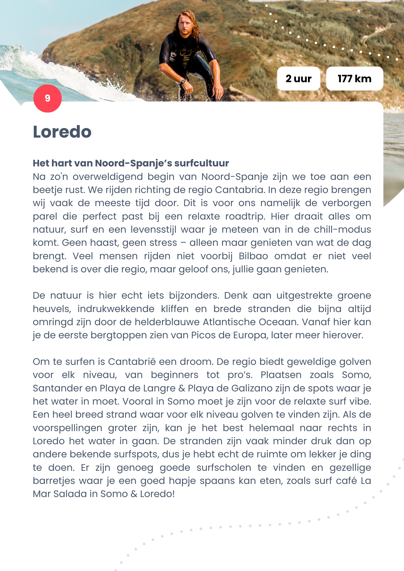 Camper en surf route Frankrijk en Spanje