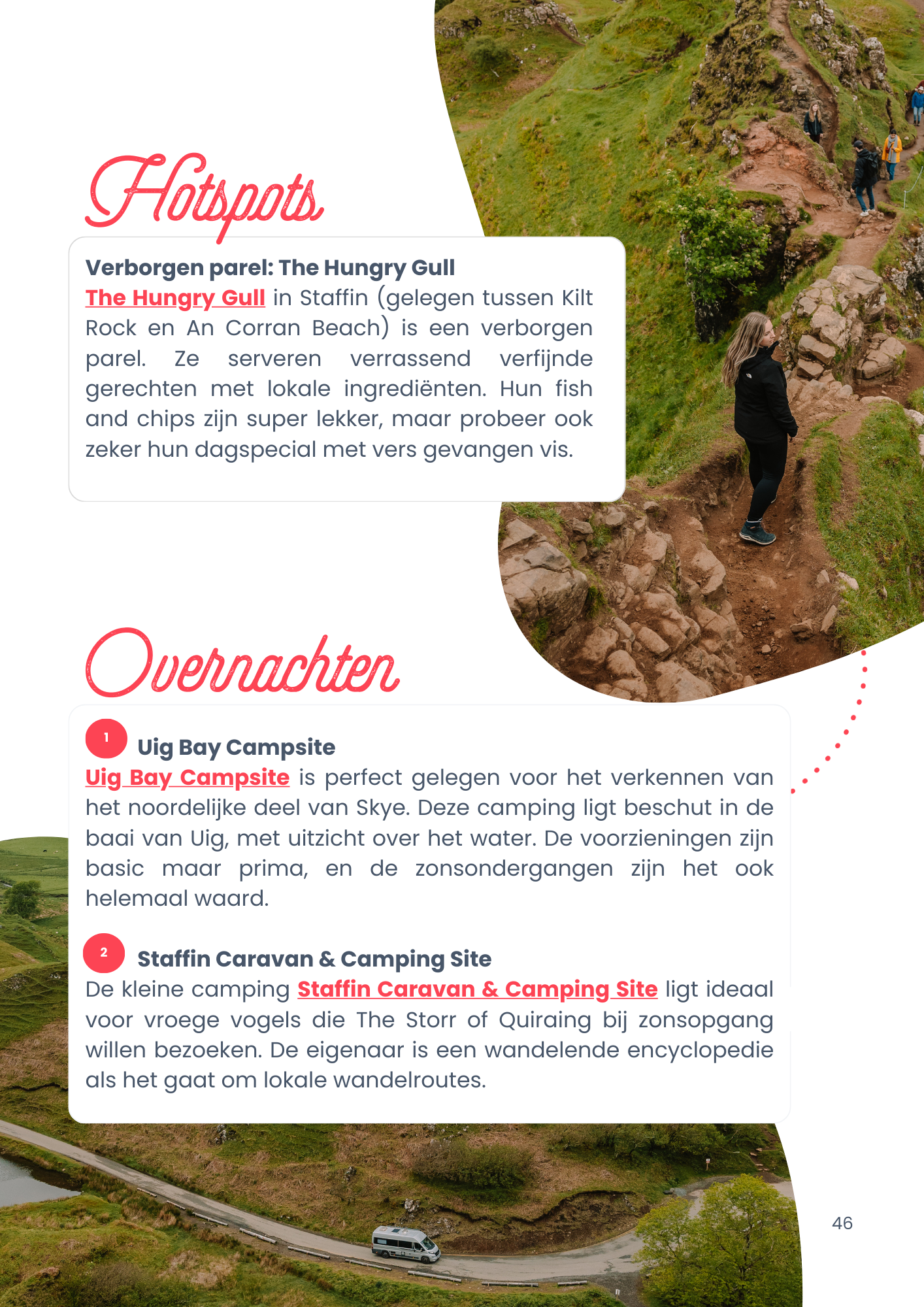 Camperroute Schotland