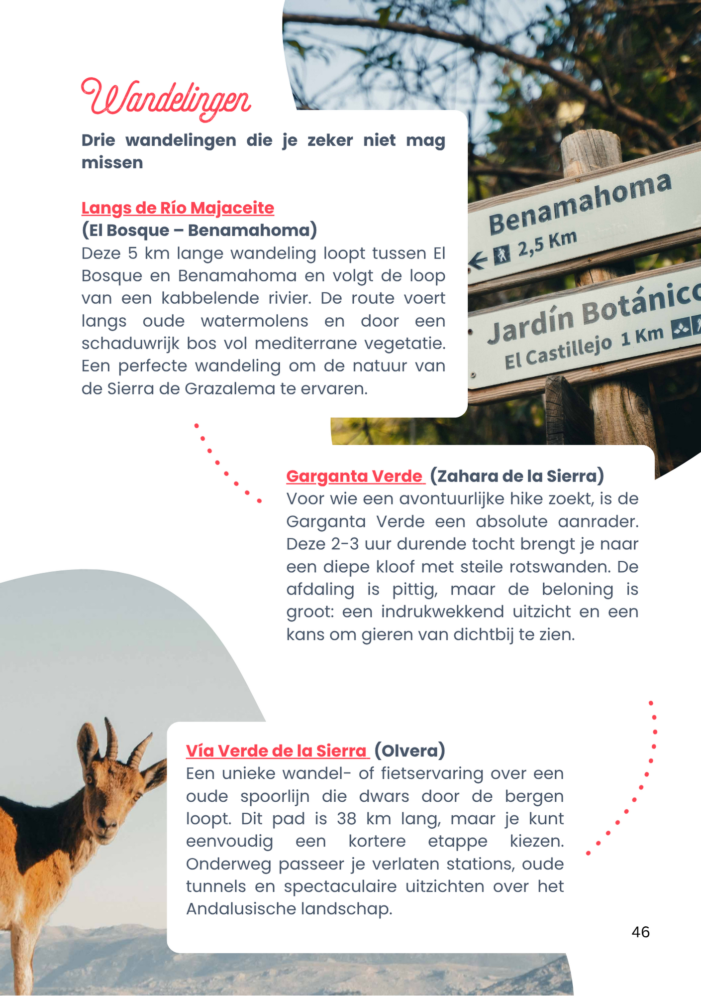 Camperroute Andalusië