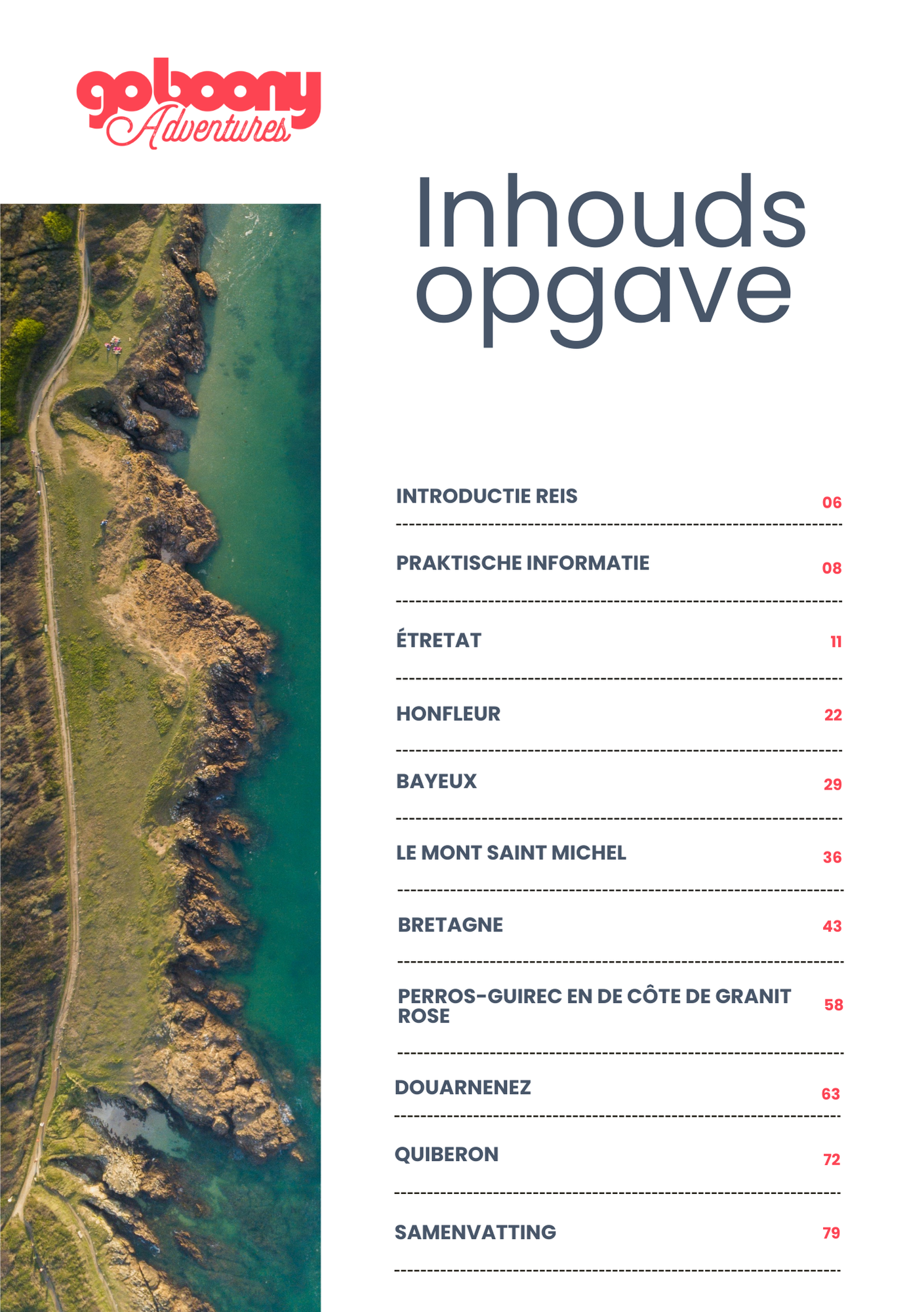 Camperroute Normandië & Bretagne