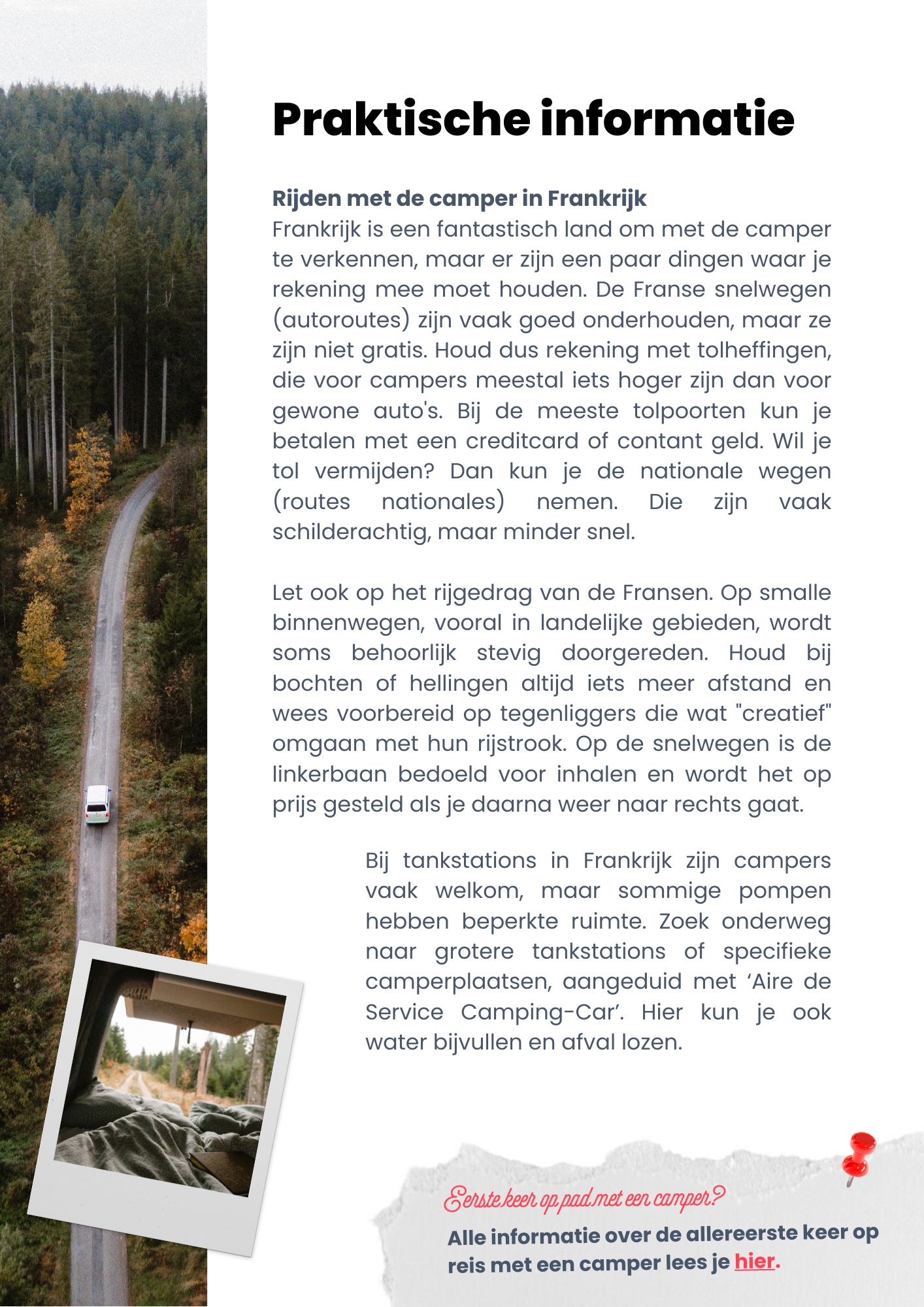 Culinaire camperroute door Frankrijk