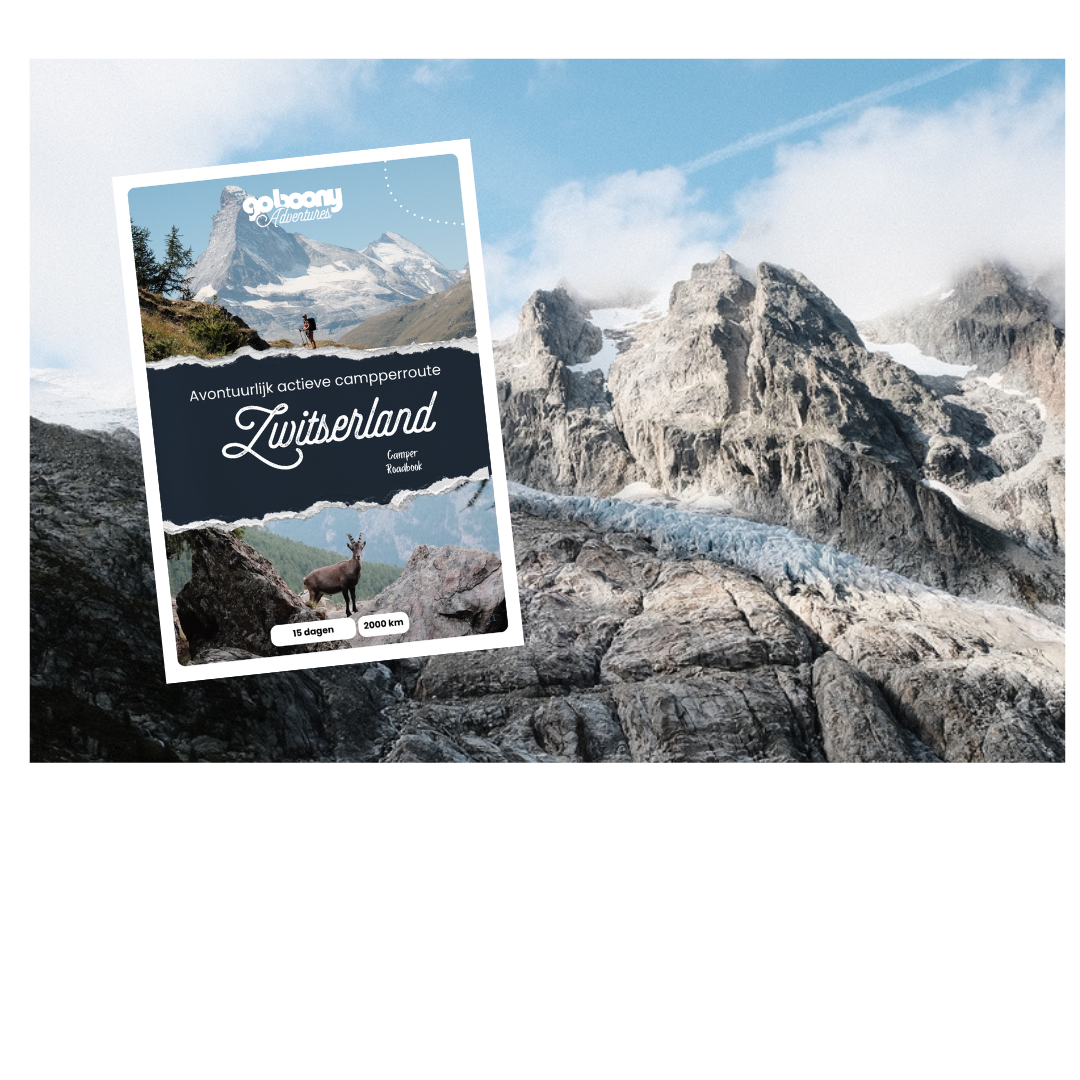 Pre-order: Avontuurlijk actieve camperroute Zwitserland