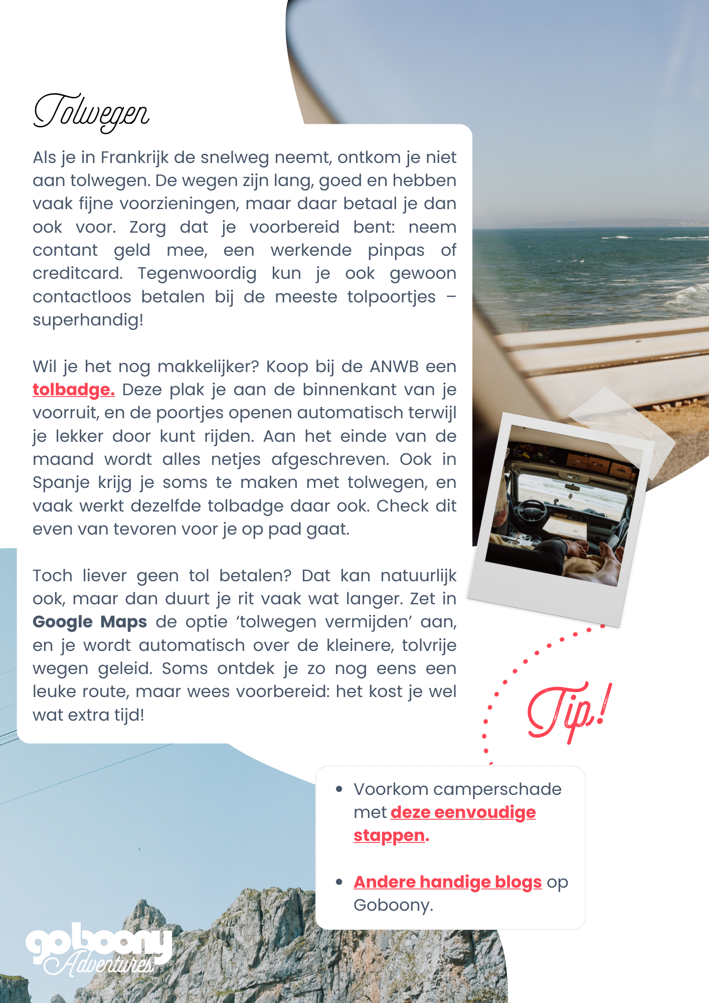 Camper en surf route Frankrijk en Spanje