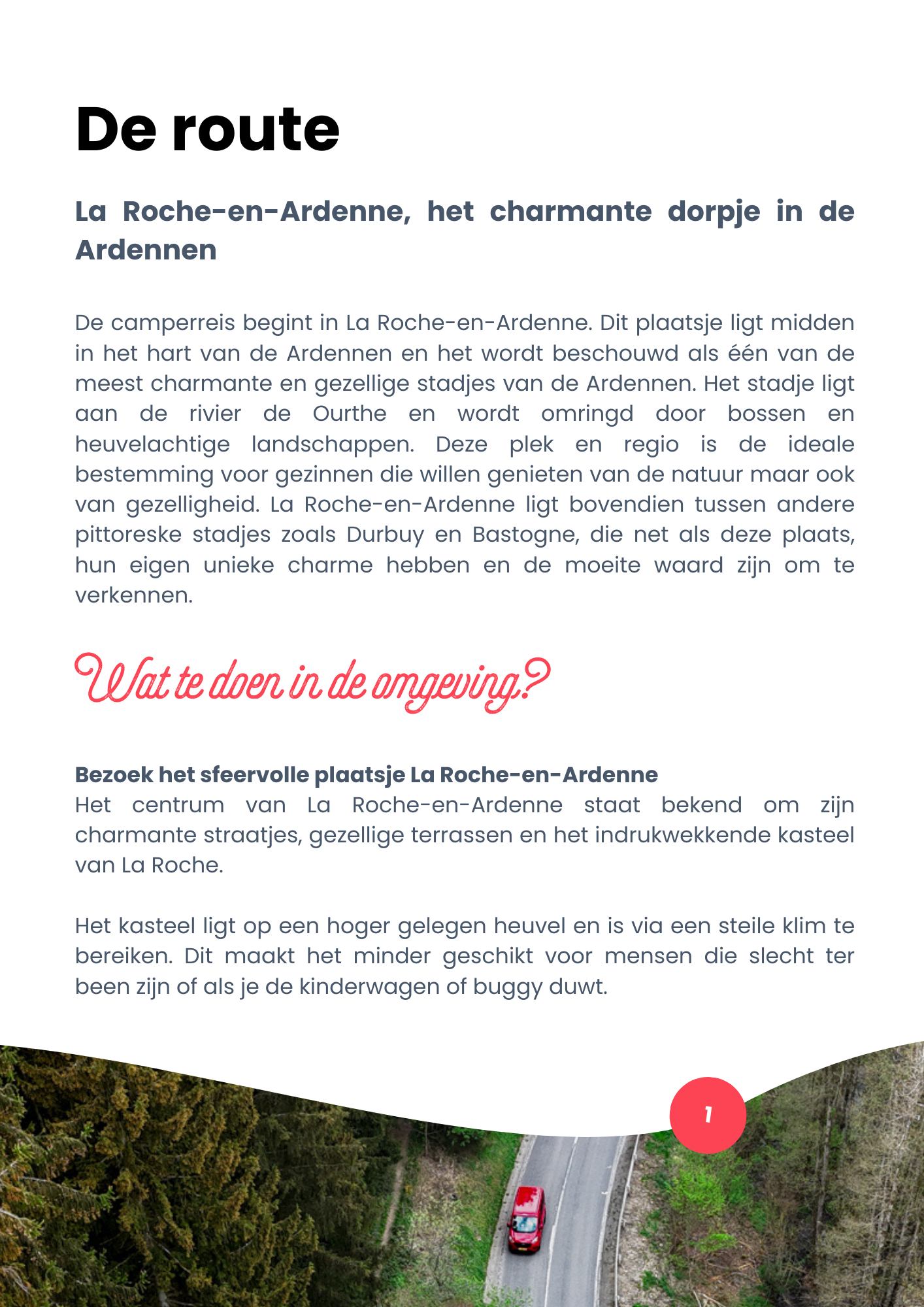 Camperroute voor gezinnen: Ardennen, Elzas & Luxemburg