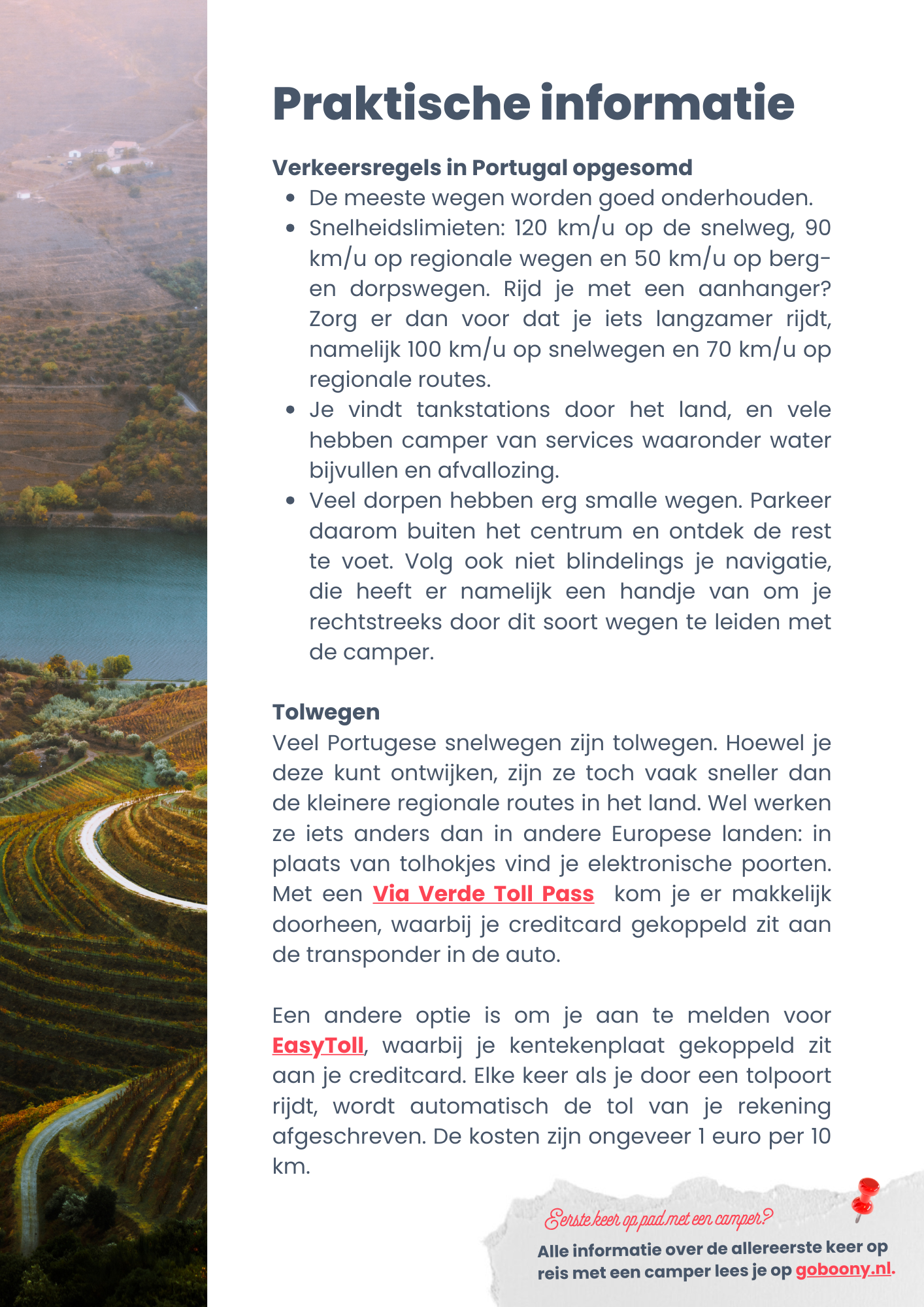 Camperroute Portugal