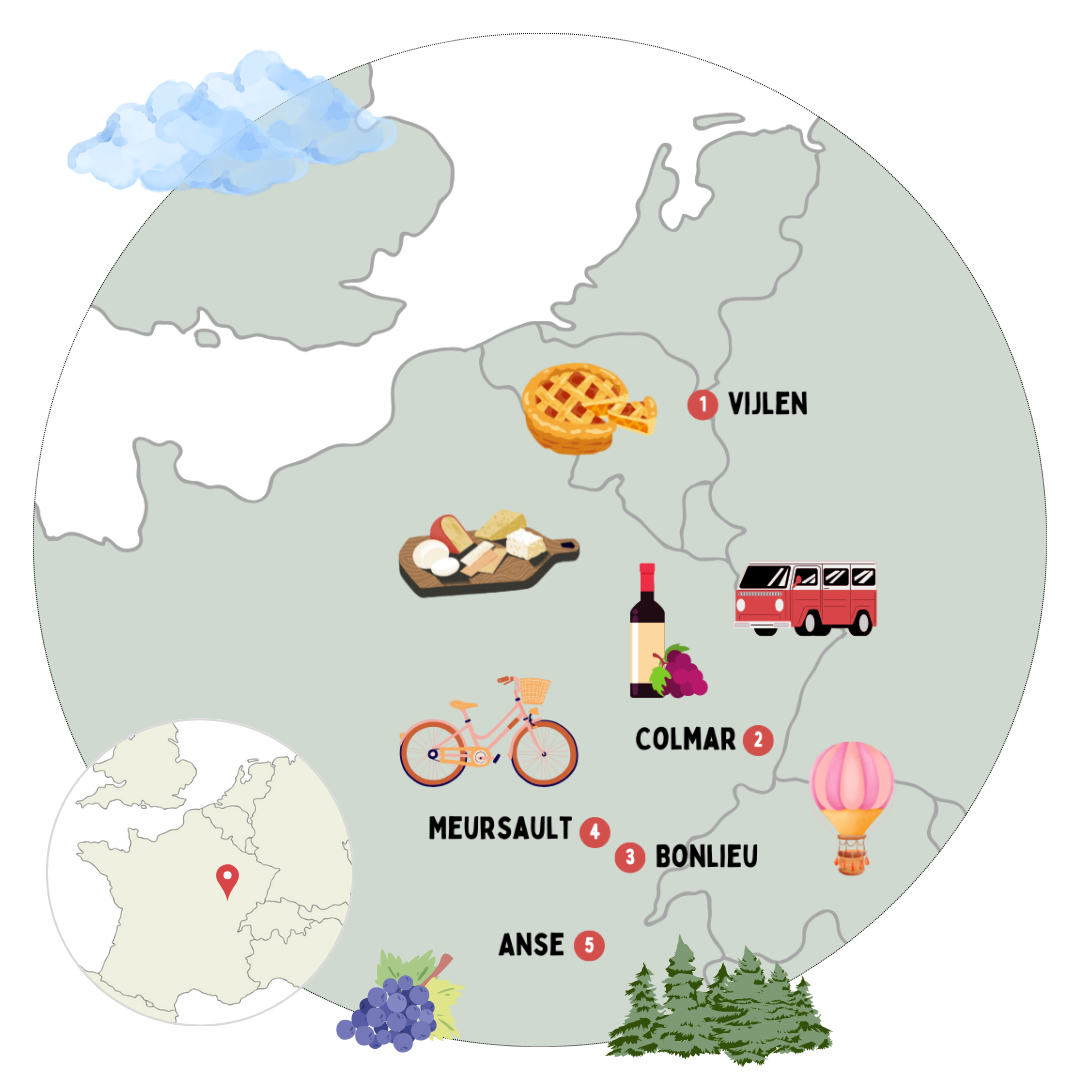 Culinaire camperroute door Frankrijk