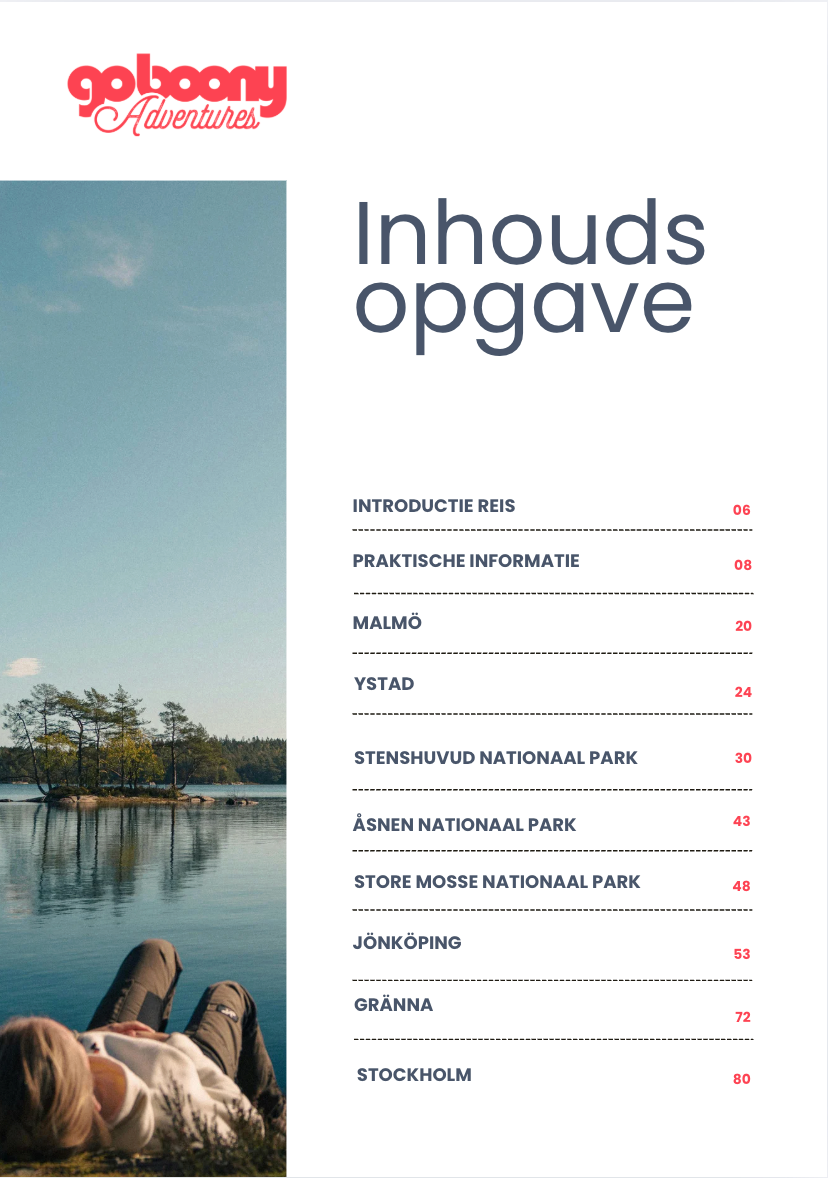 Pre-Order: Zuid- en Midden Zweden