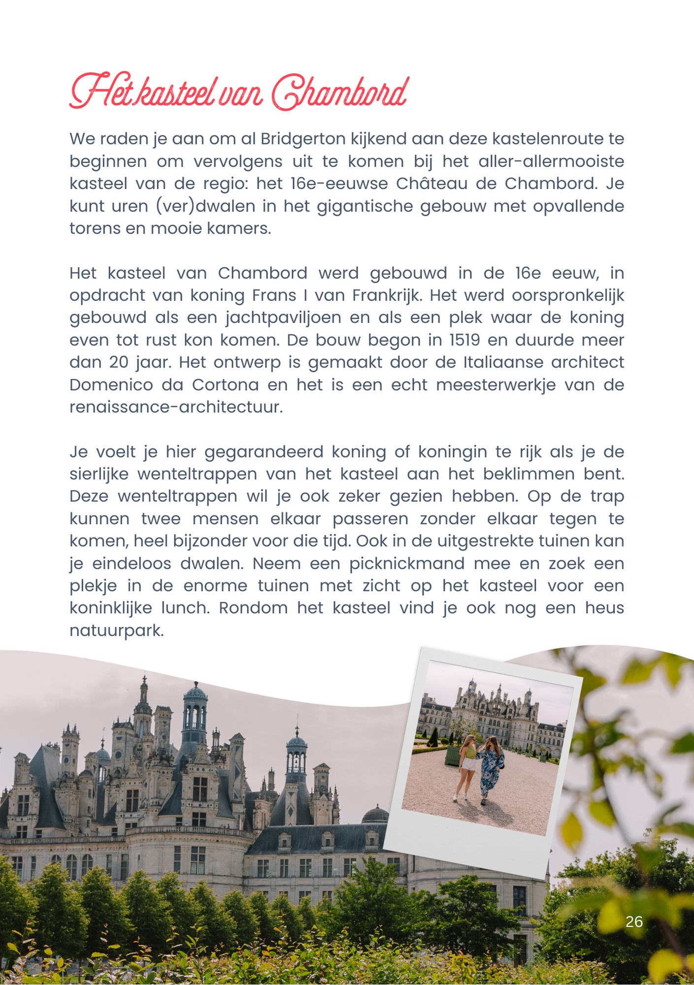 Camperroute Loire