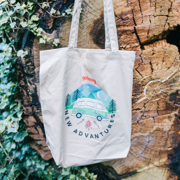 Natural Eco Tote Bag Forest Design
