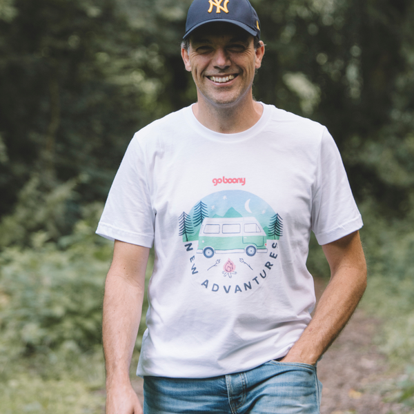 Forest Design White T-shirt