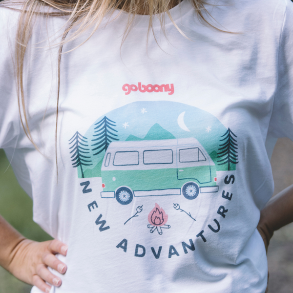 Forest Design White T-shirt