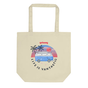 Natural Eco Tote Bag Beach Design