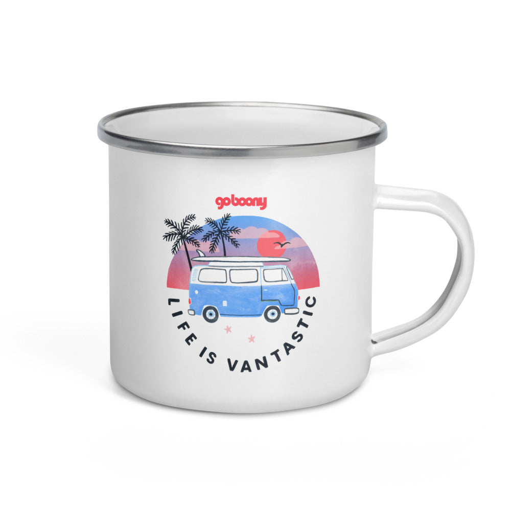 Camping Mug Beach Design