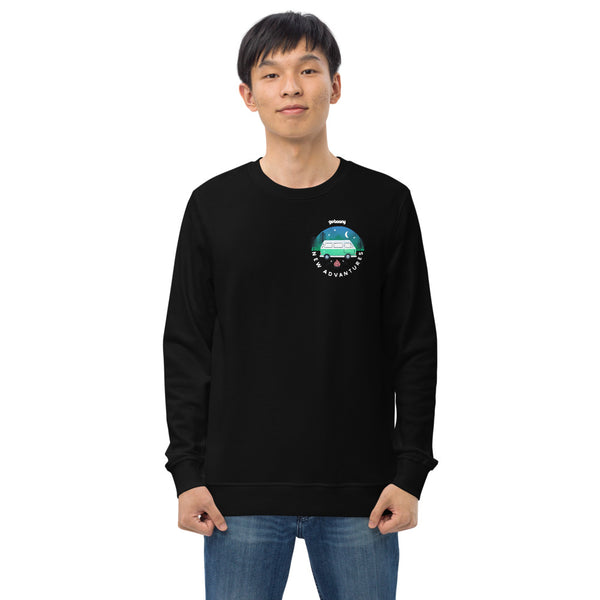 Organic Sweatshirt Pocket Style Forest Design