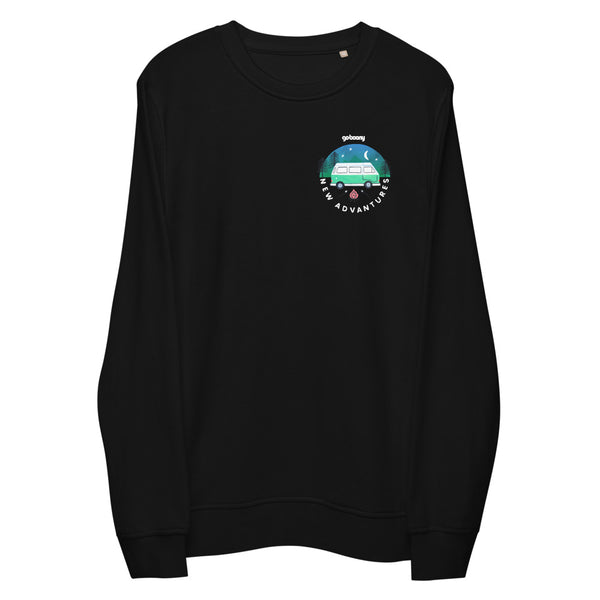 Organic Sweatshirt Pocket Style Forest Design