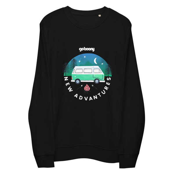 Organic Sweatshirt Forest Design