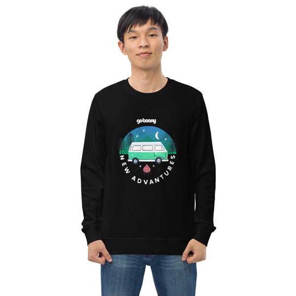 Organic Sweatshirt Forest Design