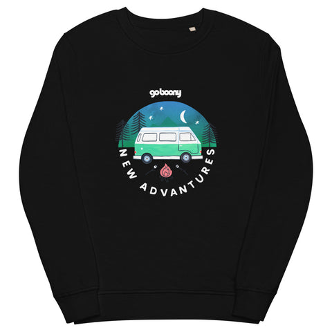 Organic Sweatshirt Forest Design