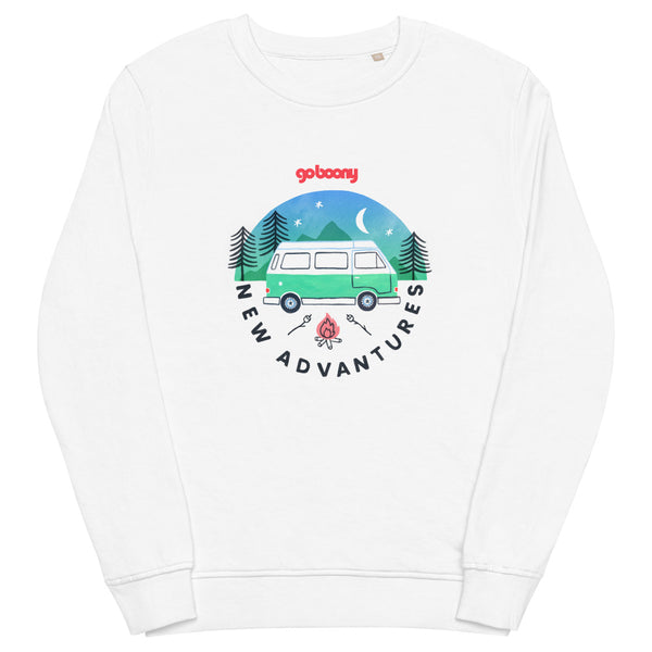 Organic Sweatshirt Forest Design