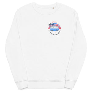 Organic Sweatshirt Pocket Style Beach Design