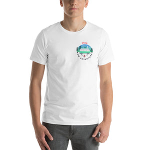 Pocket Style Forest Design White T-shirt